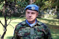 Send-off ceremony for the contingent of the Serbian Armed Forces to the UN Mission in Central African Republic