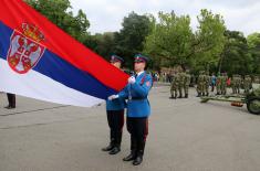 Gun salute on the occasion of the Victory Day