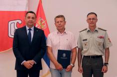 Awards and Recognitions for the Most Successful Participants of the Demonstration “Defence of Freedom”