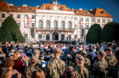 Krasnaya Zvezda Ensemble gives performance in Sombor