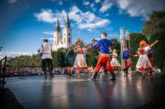 Krasnaya Zvezda Ensemble gives performance in Sombor