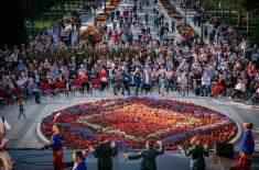 Krasnaya Zvezda Ensemble gives performance in Sombor