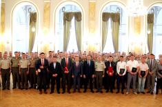 Awards and Recognitions for the Most Successful Participants of the Demonstration “Defence of Freedom”