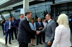 Opening of the “Morava” Airport for International Civilian Air Traffic