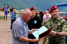 Traditional Vidovdan gathering of veterans of 63 Parachute Brigade held 