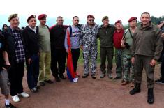 Traditional Vidovdan gathering of veterans of 63 Parachute Brigade held 