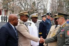 General Mojsilović sa načelnikom Generalštaba Unije Komora