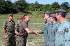 Minister Vulin visited Final Exercise of Military Academy cadets “Diplomac 2019”