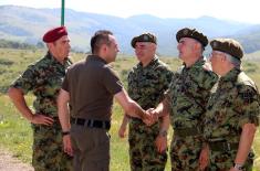 Ministar Vulin obišao završnu vežbu kadeta Vojne akademije "Diplomac 2019"