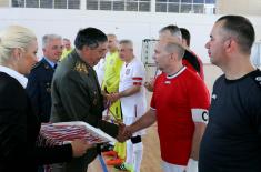 Sportski susret srpske i mađarske vojske 