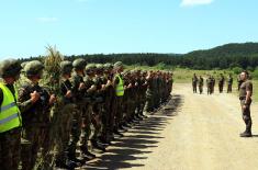 Министар Вулин обишао завршну вежбу кадета Војне академије "Дипломац 2019"