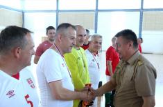 Sports meeting of the Serbian and Hungarian armies