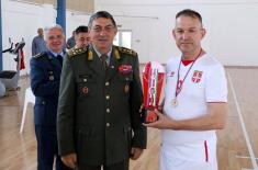 Спортски сусрет српске и мађарске војске 