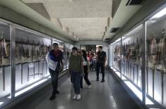 Best students from Herzegovina - Republika Srpska visit Military Museum