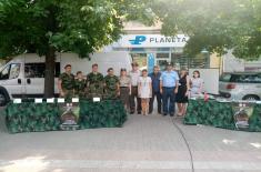 Promotion of voluntary military service in Vršac