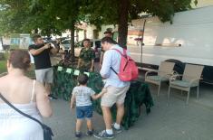 Promotion of voluntary military service in Vršac