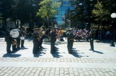 Ceremonial March-Pasts of Military Orchestras in Kragujevac and Valjevo