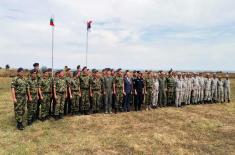 Заједничко бојево гађање са Бугарском армијом 