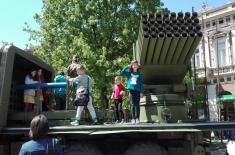 Displays of Arms and Military Equipment Presented in the Eve of the Day of the Serbian Armed Forces