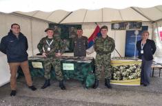 Voluntary military service promoted at “Auto-Moto Berza” Car Show