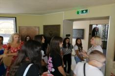 Best students from Herzegovina - Republika Srpska visit Military Museum