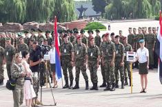 Gold for a Sniper of the Serbian Armed Forces