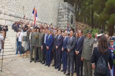 Министар Вулин на обележавању 102. годишњице од повлачења српске војске на острво Крф 