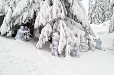 Winter Reconnaissance Training for Members of the Army