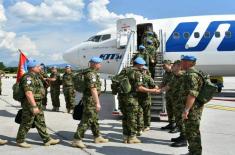 Rotation of Serbian contingent in Lebanon