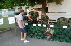 Promotion of voluntary military service in Vršac