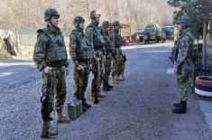 Serbian Armed Forces undergo training in Ground Safety Zone