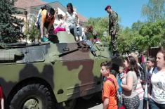 Displays of Arms and Military Equipment Presented in the Eve of the Day of the Serbian Armed Forces