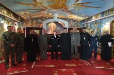 Poseta delegacije verske službe Oružanih snaga Ruske Federacije