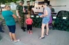 Promotion of voluntary military service in Vršac