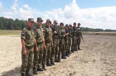 Gold for a Sniper of the Serbian Armed Forces