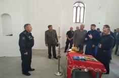 Visit of the delegation of the Religious Service of the Armed Forces of the Russian Federation