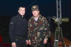 Minister of Defence at the Exercise “Slavic Brotherhood”