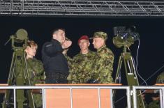 Minister of Defence at the Exercise “Slavic Brotherhood”