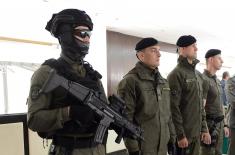 Modern uniforms for members of the Serbian Armed Forces