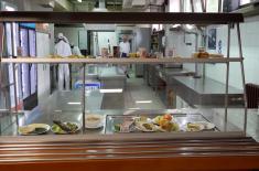 Higher-quality and more varied food at the Military Academy