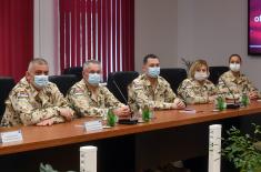 Ispraćaj pripadnika Vojske Srbije u mirovnu misiju Evropske unije u Somaliji 