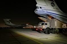 Eleven airplanes delivered medical aid from the Russian Federation