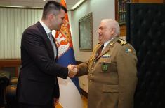 Improving military cooperation with Romania