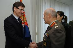 State Secretary meets Chief of the Hellenic Army General Staff