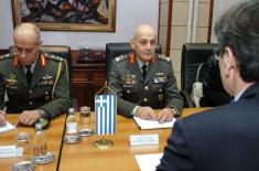 State Secretary meets Chief of the Hellenic Army General Staff