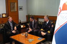 Defence Minister met Belarus Ambassador