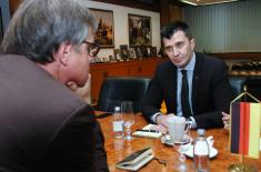 Minister Djordjević meets Ambassador Dittmann