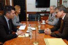 Minister Djordjević meets Ambassador Dittmann