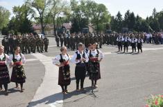 Day of Artillery, Mixed Artillery Brigade and Military Police Day Marked