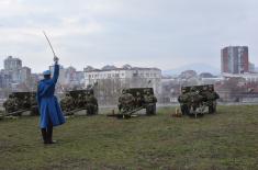 Fire Salute on the Occasion of the Statehood Day